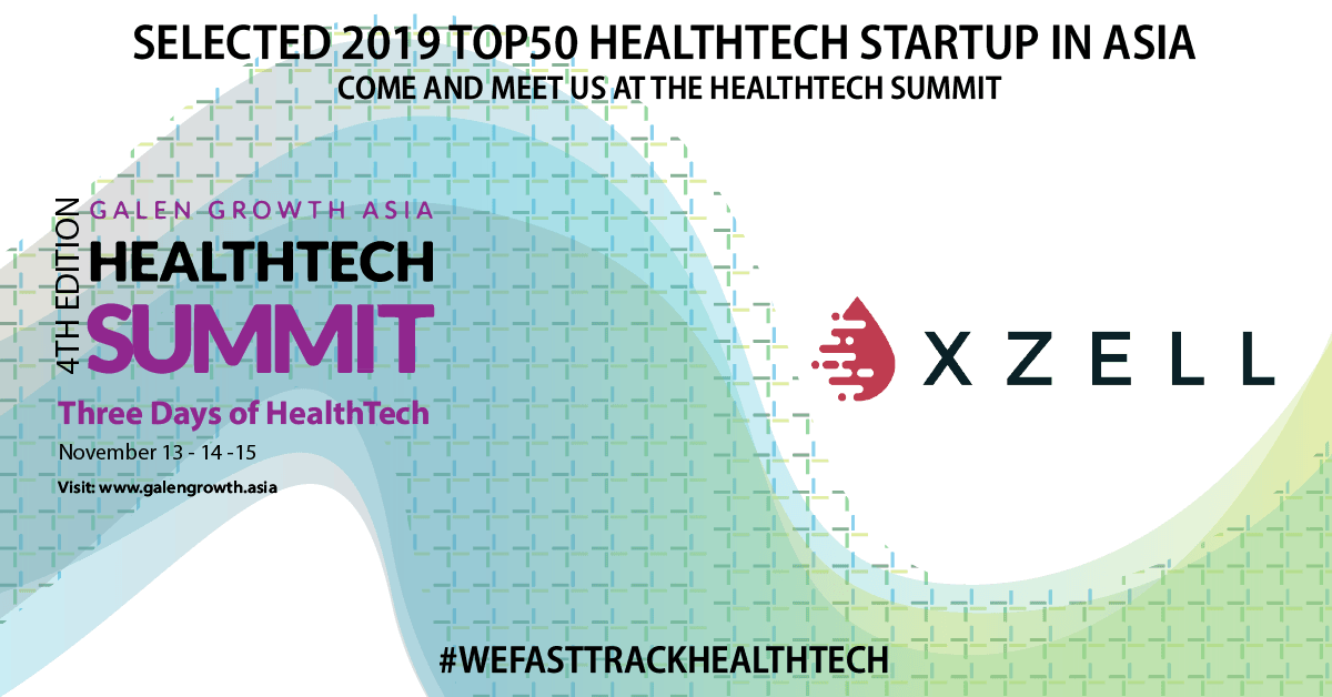 X-ZELL ranked among Top 50 health tech start-ups in Asia